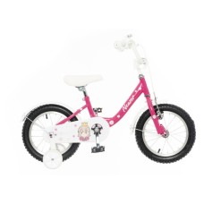 Neuzer BMX 14 lány pink/feh hercegnő
